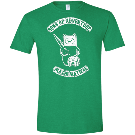 T-Shirts Heather Irish Green / S Sons of Adventure Men's Semi-Fitted Softstyle