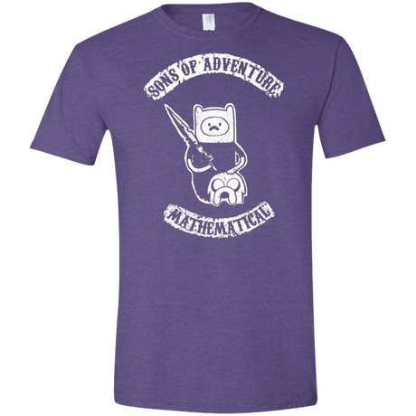 T-Shirts Heather Purple / S Sons of Adventure Men's Semi-Fitted Softstyle