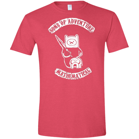 T-Shirts Heather Red / S Sons of Adventure Men's Semi-Fitted Softstyle