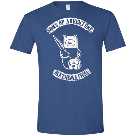 T-Shirts Heather Royal / X-Small Sons of Adventure Men's Semi-Fitted Softstyle
