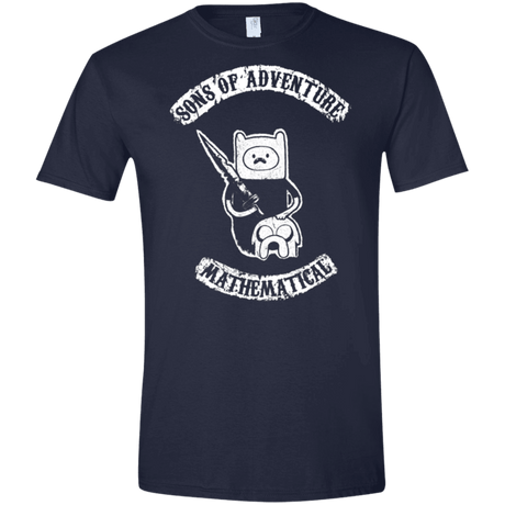 T-Shirts Navy / X-Small Sons of Adventure Men's Semi-Fitted Softstyle