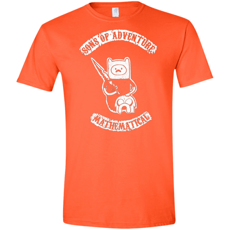 T-Shirts Orange / S Sons of Adventure Men's Semi-Fitted Softstyle