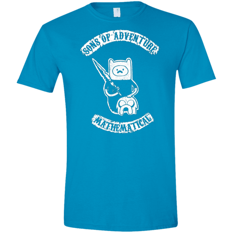 T-Shirts Sapphire / S Sons of Adventure Men's Semi-Fitted Softstyle