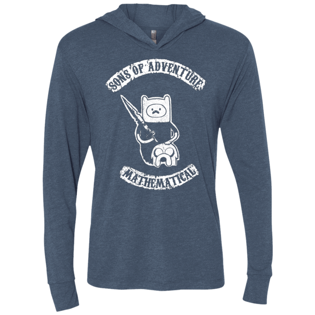 T-Shirts Indigo / X-Small Sons of Adventure Triblend Long Sleeve Hoodie Tee