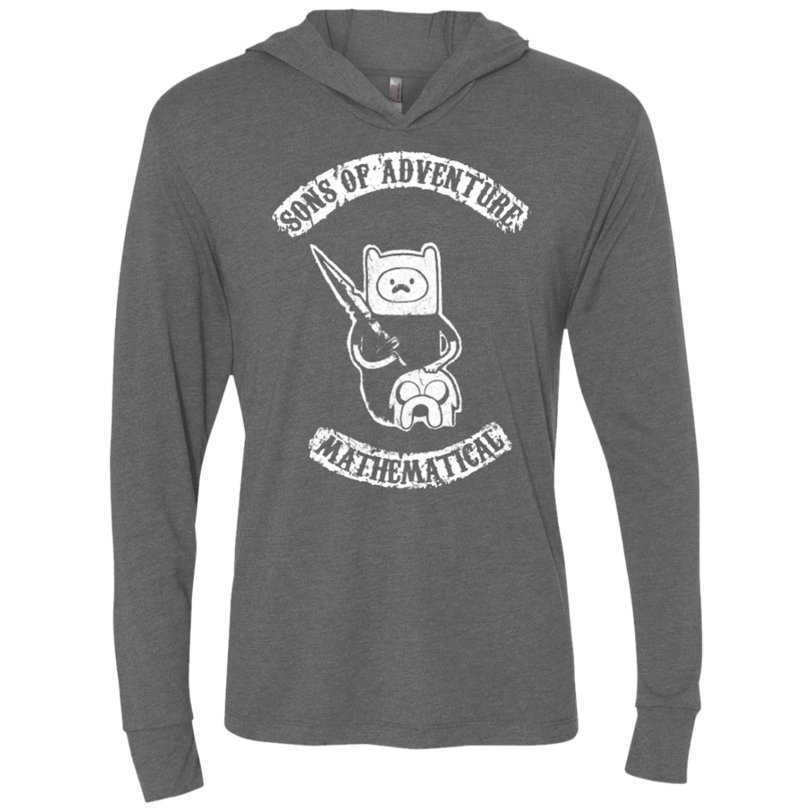 T-Shirts Premium Heather / X-Small Sons of Adventure Triblend Long Sleeve Hoodie Tee