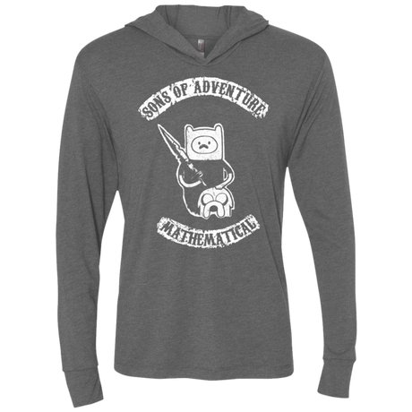T-Shirts Premium Heather / X-Small Sons of Adventure Triblend Long Sleeve Hoodie Tee
