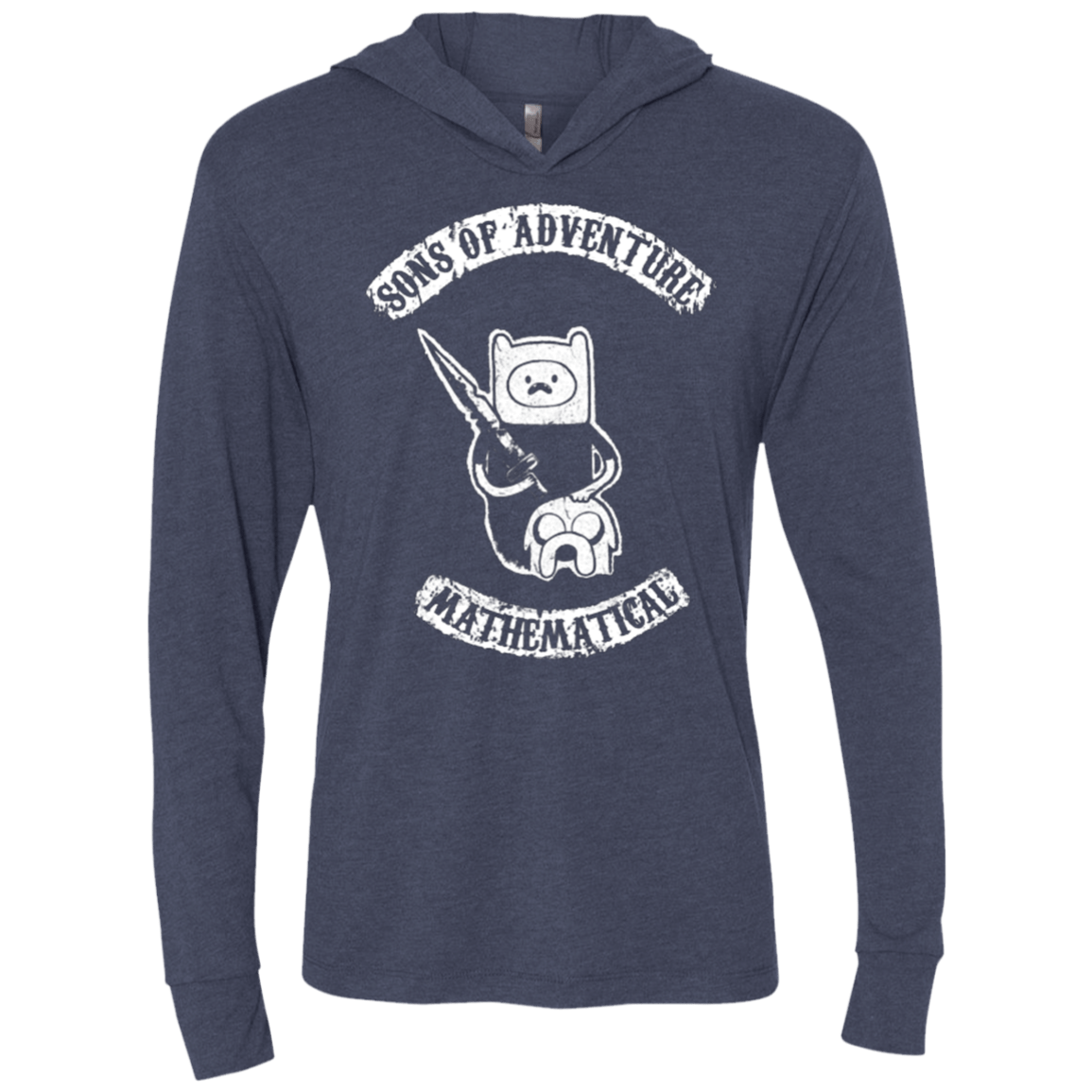 T-Shirts Vintage Navy / X-Small Sons of Adventure Triblend Long Sleeve Hoodie Tee