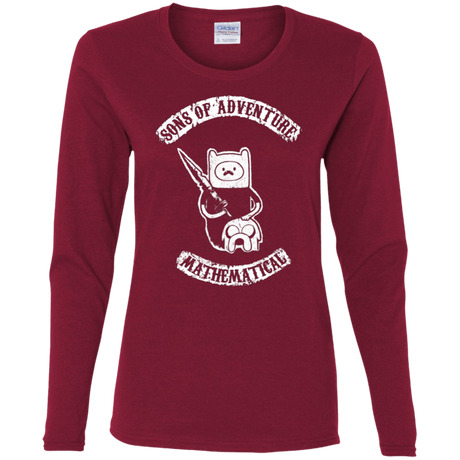 T-Shirts Cardinal / S Sons of Adventure Women's Long Sleeve T-Shirt