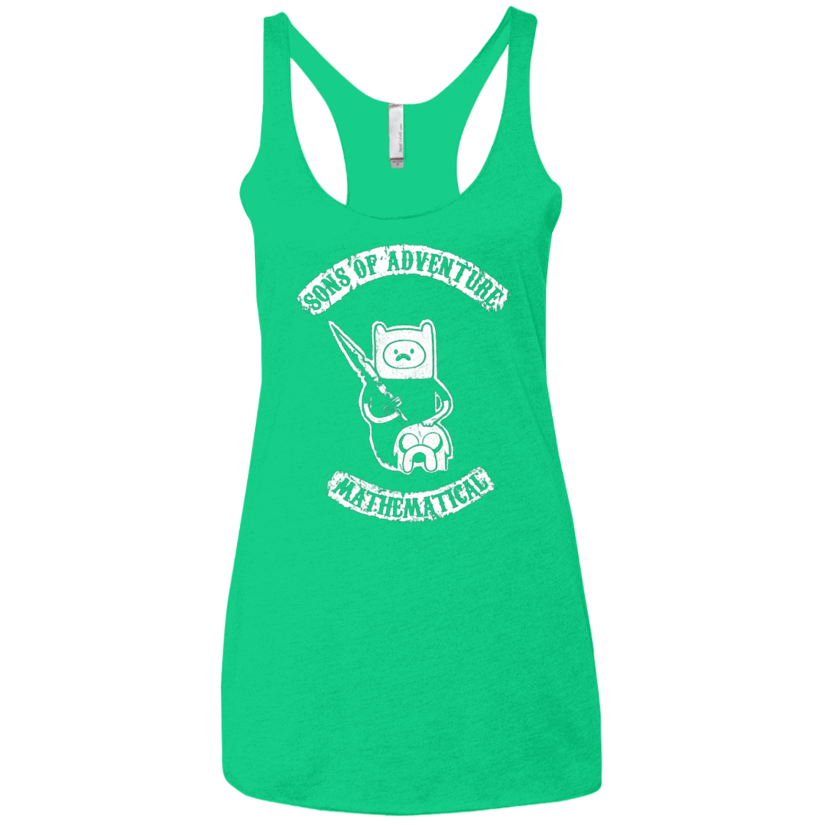 T-Shirts Envy / X-Small Sons of Adventure Women's Triblend Racerback Tank