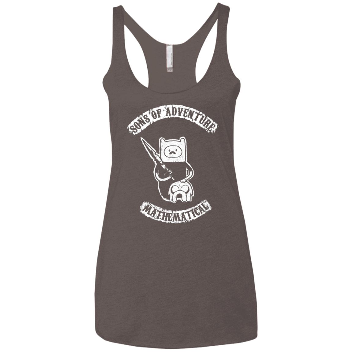 T-Shirts Macchiato / X-Small Sons of Adventure Women's Triblend Racerback Tank