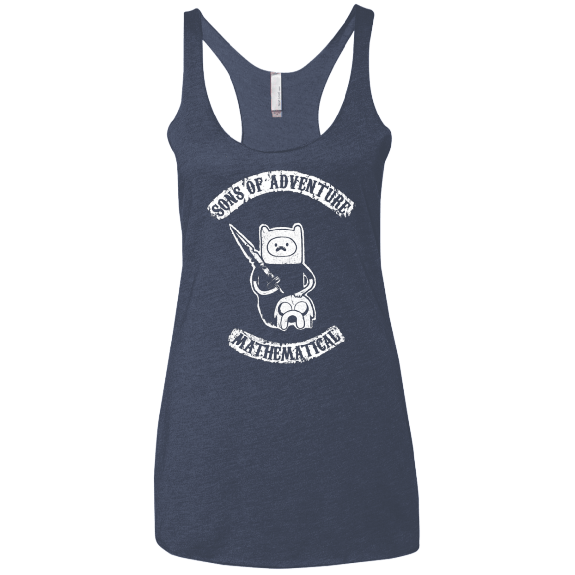 T-Shirts Vintage Navy / X-Small Sons of Adventure Women's Triblend Racerback Tank