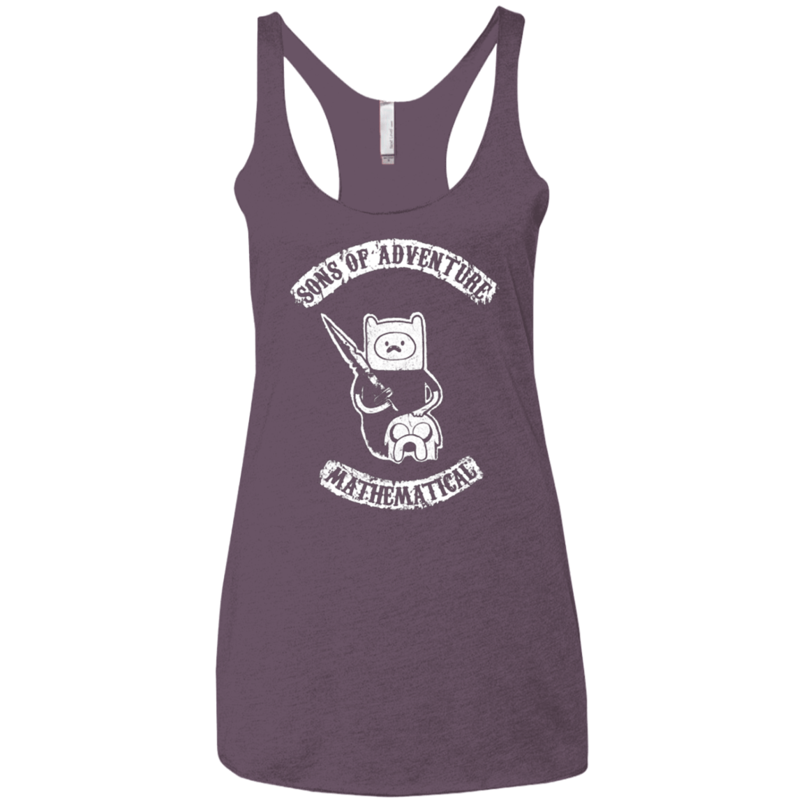 T-Shirts Vintage Purple / X-Small Sons of Adventure Women's Triblend Racerback Tank