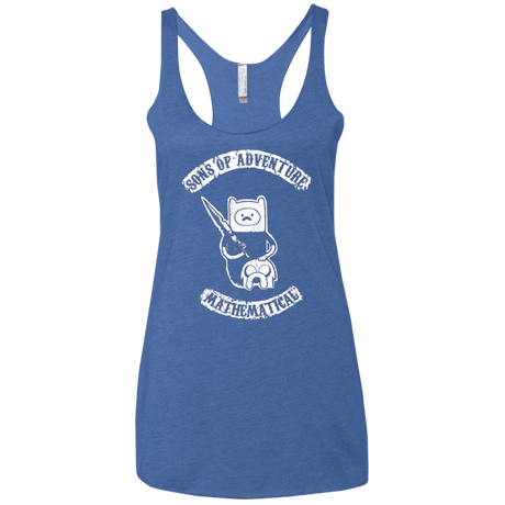 T-Shirts Vintage Royal / X-Small Sons of Adventure Women's Triblend Racerback Tank