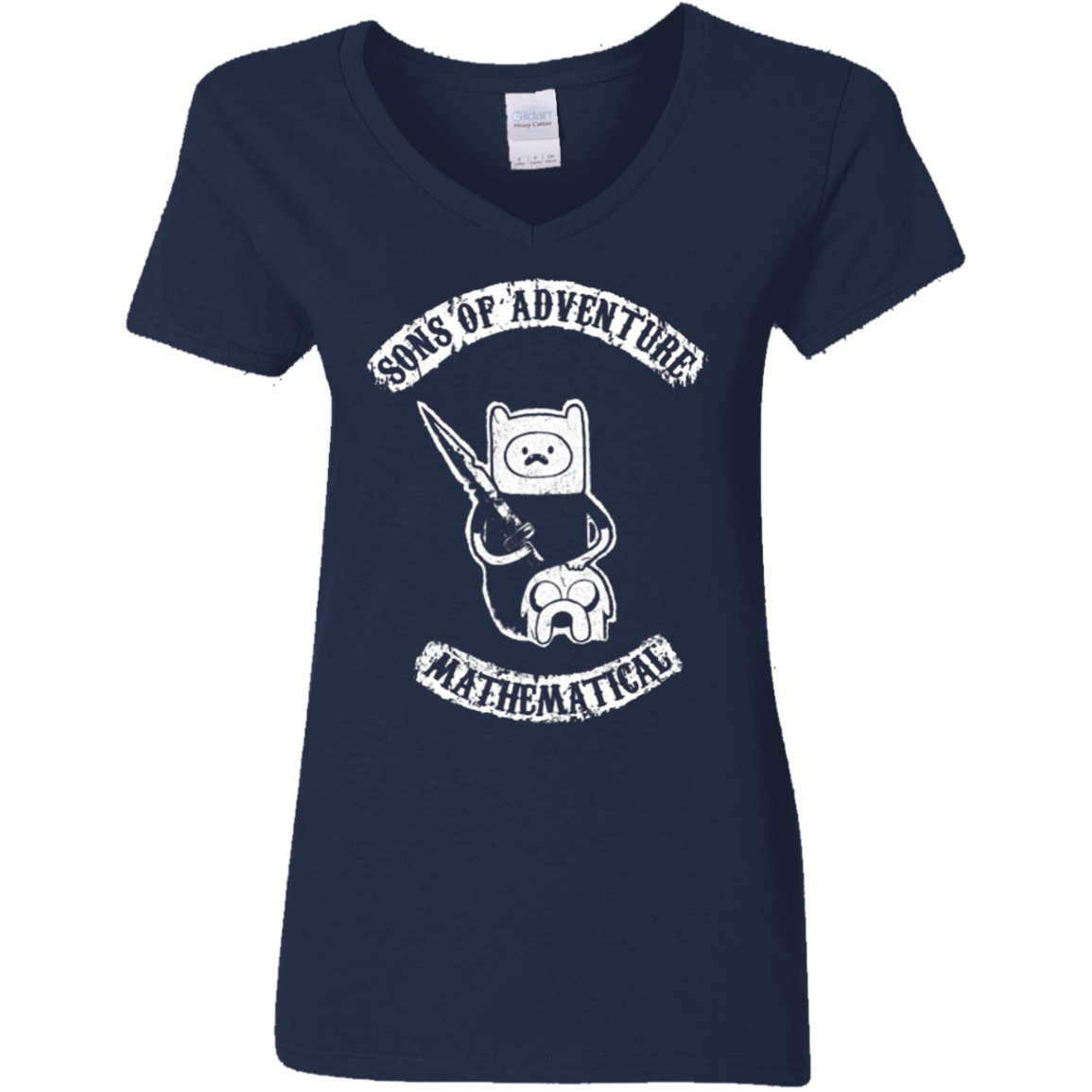 T-Shirts Navy / S Sons of Adventure Women's V-Neck T-Shirt