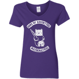 T-Shirts Purple / S Sons of Adventure Women's V-Neck T-Shirt