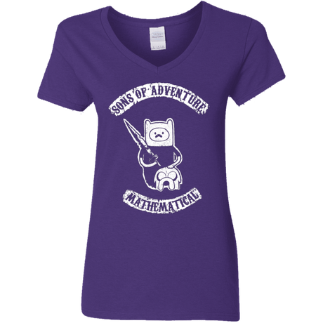 T-Shirts Purple / S Sons of Adventure Women's V-Neck T-Shirt