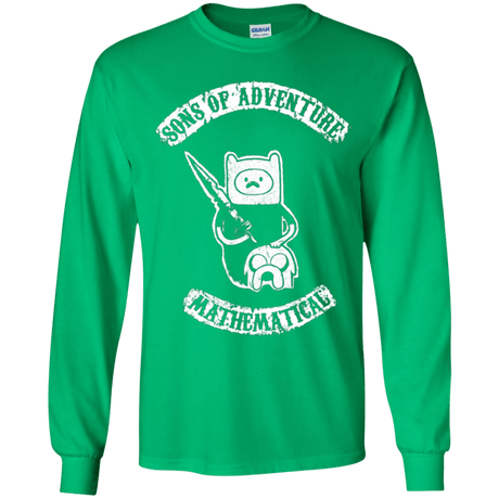 T-Shirts Irish Green / YS Sons of Adventure Youth Long Sleeve T-Shirt
