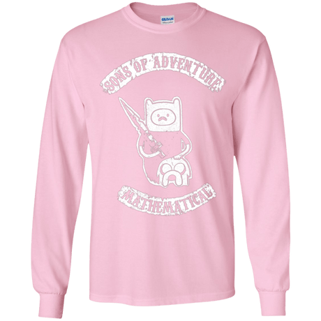 T-Shirts Light Pink / YS Sons of Adventure Youth Long Sleeve T-Shirt