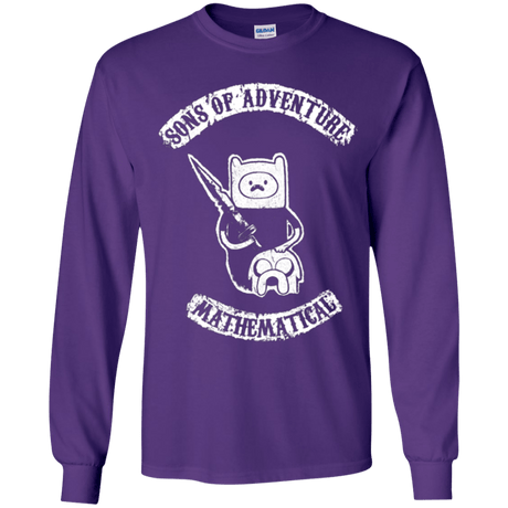 T-Shirts Purple / YS Sons of Adventure Youth Long Sleeve T-Shirt