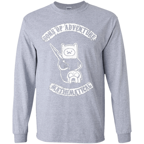 T-Shirts Sport Grey / YS Sons of Adventure Youth Long Sleeve T-Shirt