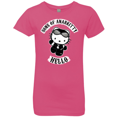 T-Shirts Hot Pink / YXS Sons of Anarkitty Girls Premium T-Shirt