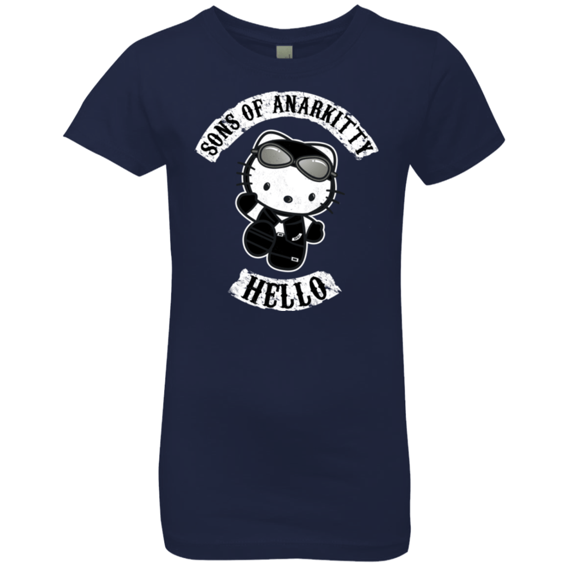 T-Shirts Midnight Navy / YXS Sons of Anarkitty Girls Premium T-Shirt