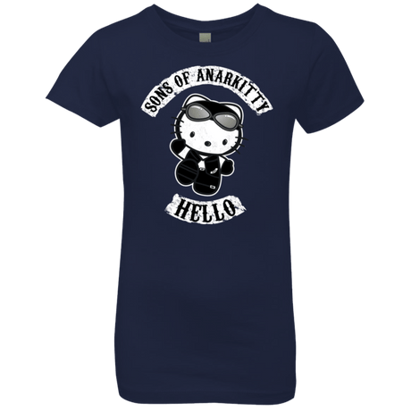 T-Shirts Midnight Navy / YXS Sons of Anarkitty Girls Premium T-Shirt