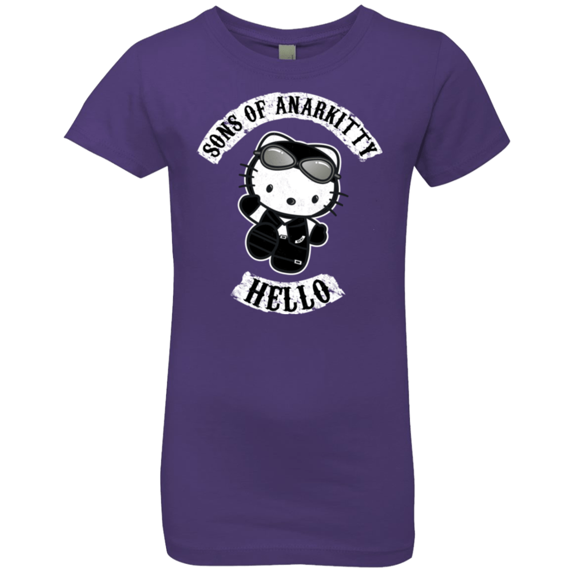 T-Shirts Purple Rush / YXS Sons of Anarkitty Girls Premium T-Shirt