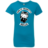 T-Shirts Turquoise / YXS Sons of Anarkitty Girls Premium T-Shirt
