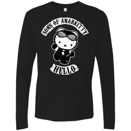 T-Shirts Black / Small Sons of Anarkitty Men's Premium Long Sleeve