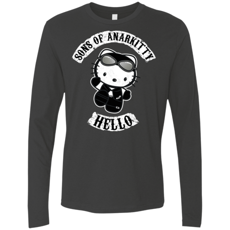 T-Shirts Heavy Metal / Small Sons of Anarkitty Men's Premium Long Sleeve