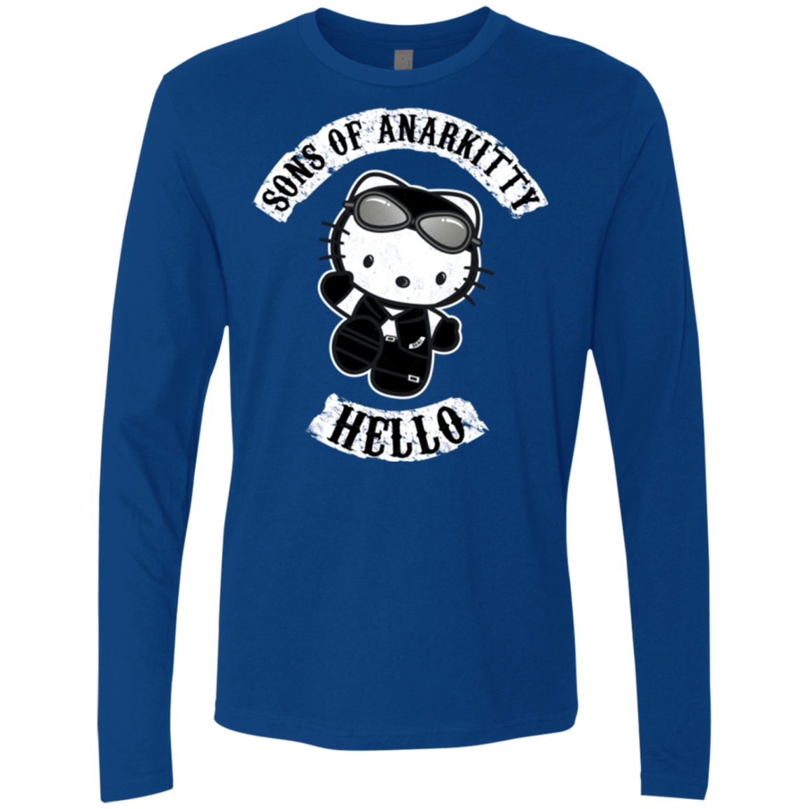 T-Shirts Royal / Small Sons of Anarkitty Men's Premium Long Sleeve