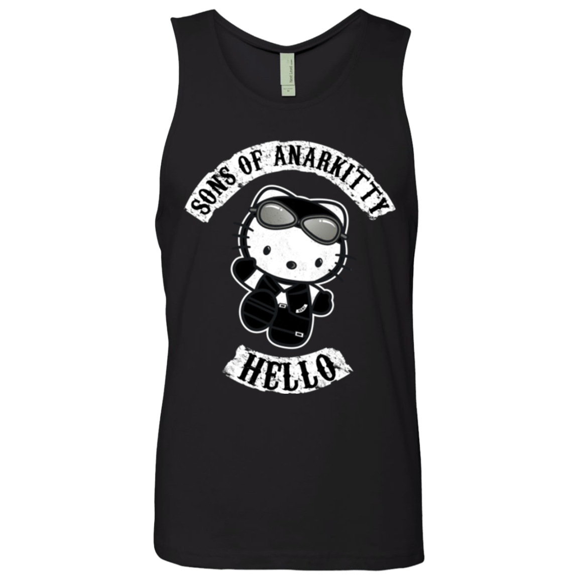 T-Shirts Black / Small Sons of Anarkitty Men's Premium Tank Top