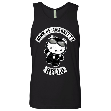 T-Shirts Black / Small Sons of Anarkitty Men's Premium Tank Top