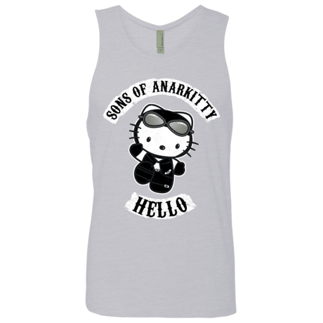 T-Shirts Heather Grey / Small Sons of Anarkitty Men's Premium Tank Top