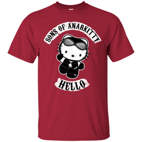 T-Shirts Cardinal / Small Sons of Anarkitty T-Shirt