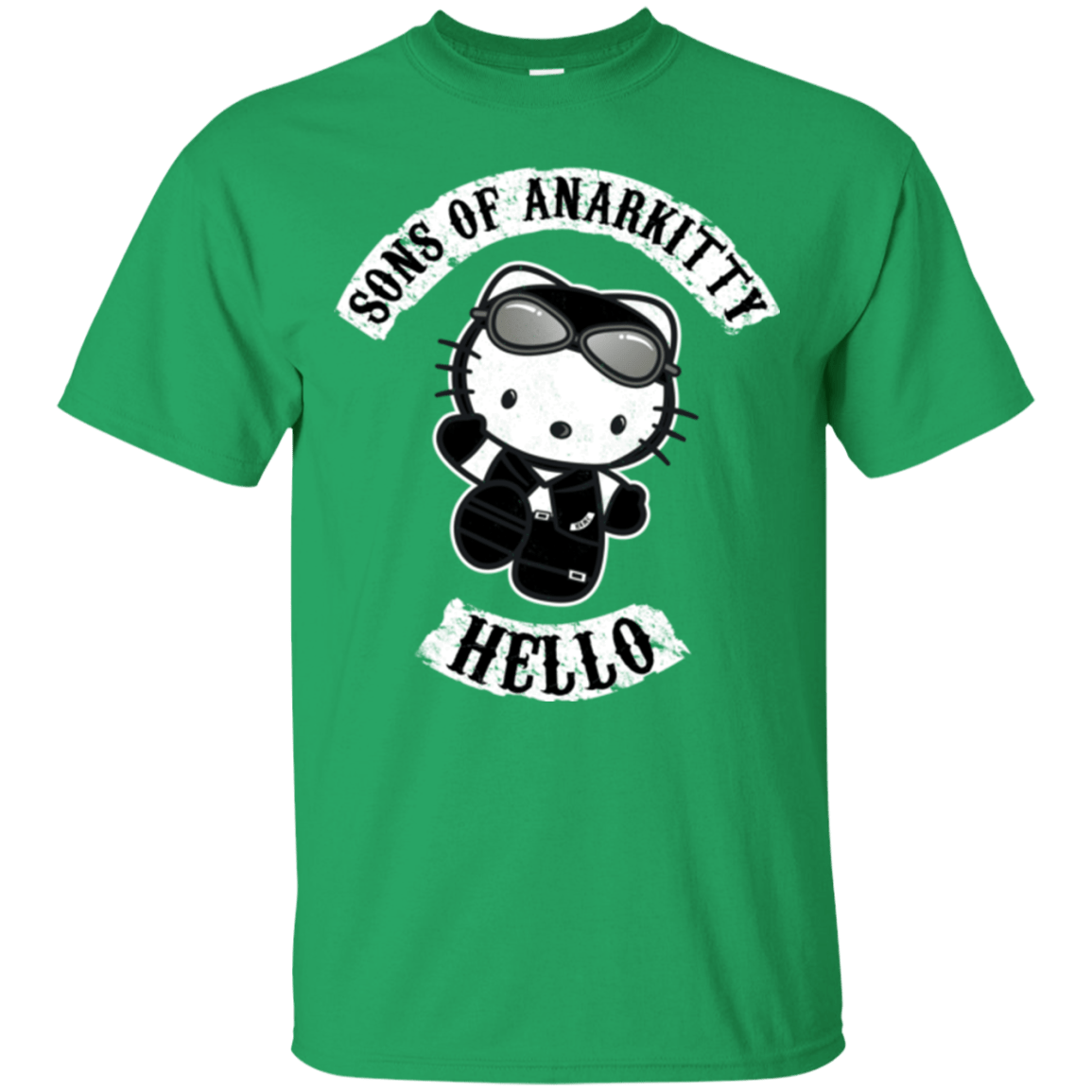 T-Shirts Irish Green / Small Sons of Anarkitty T-Shirt