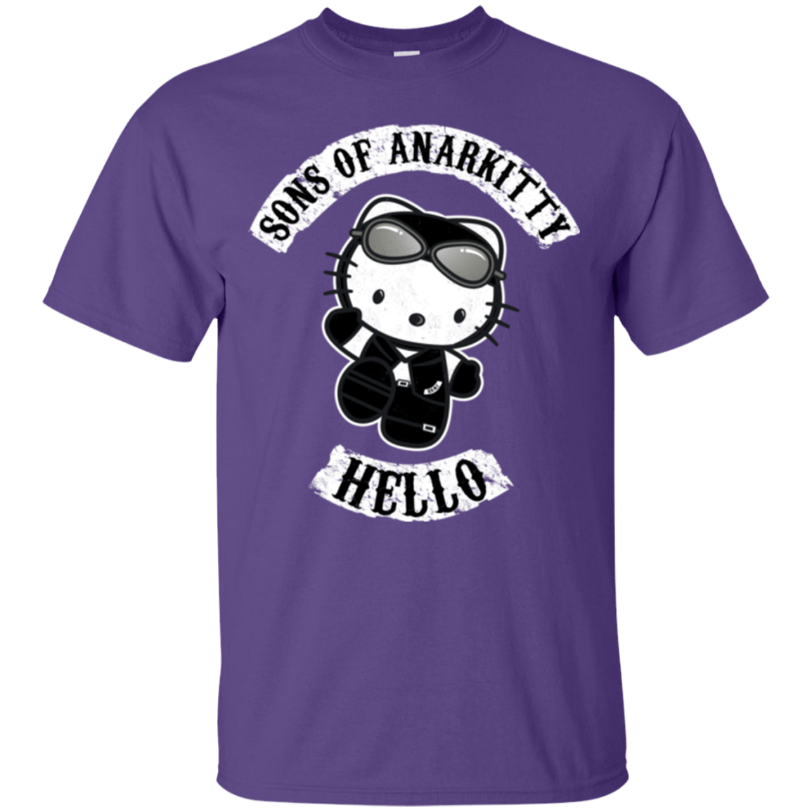 T-Shirts Purple / Small Sons of Anarkitty T-Shirt
