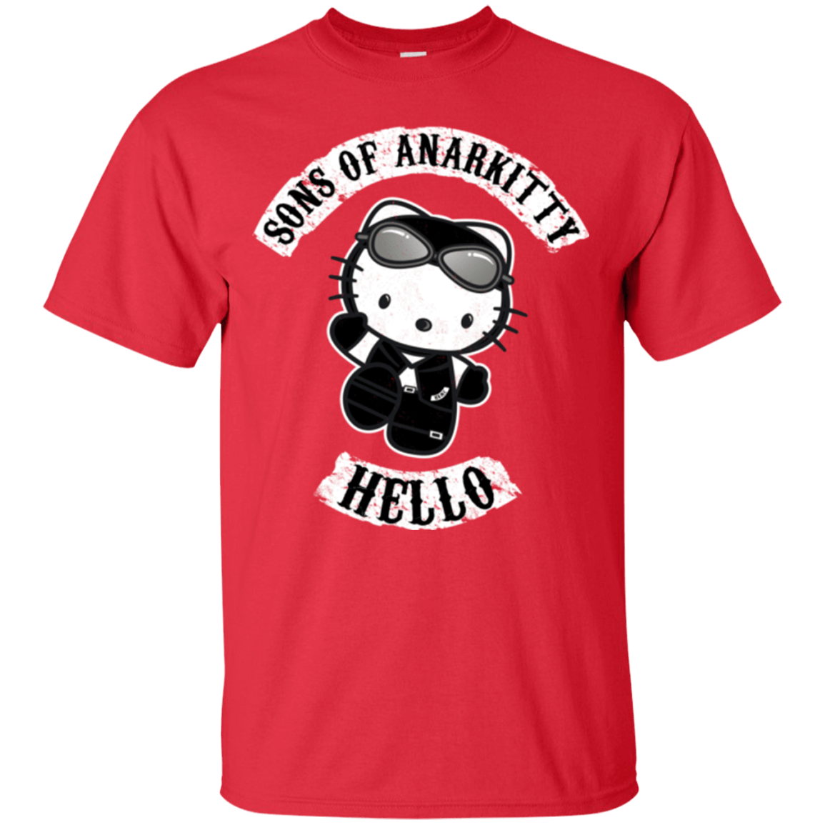 T-Shirts Red / Small Sons of Anarkitty T-Shirt