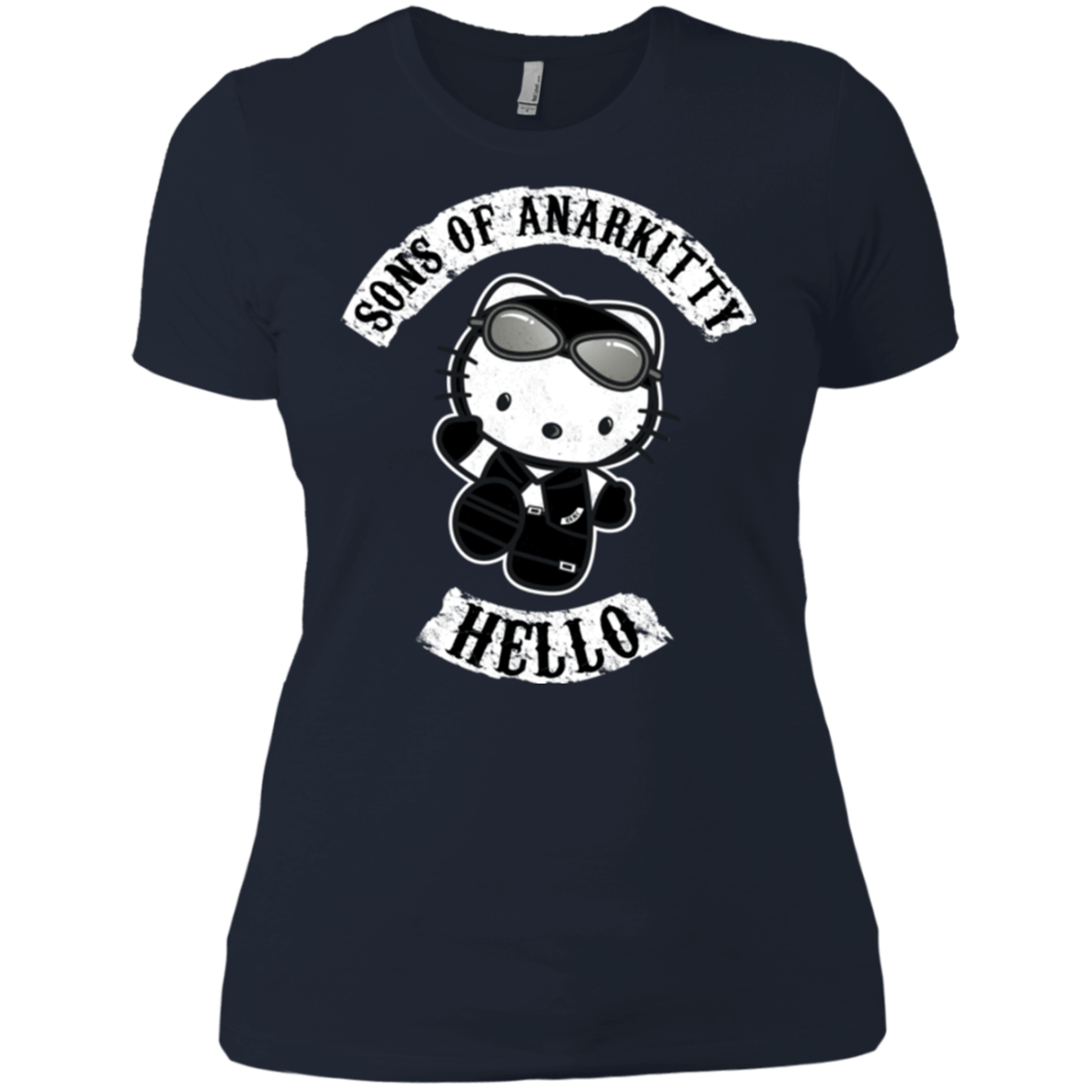 T-Shirts Midnight Navy / X-Small Sons of Anarkitty Women's Premium T-Shirt