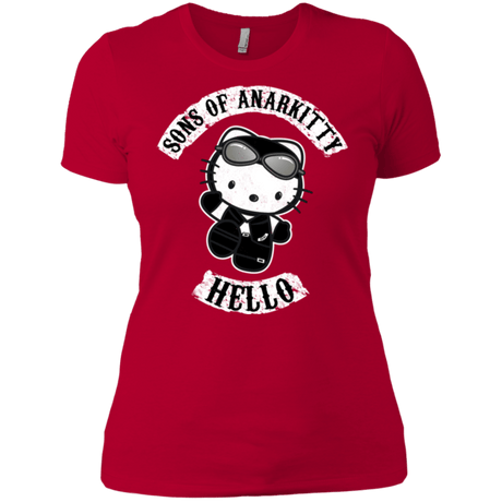 T-Shirts Red / X-Small Sons of Anarkitty Women's Premium T-Shirt