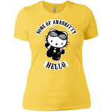 T-Shirts Vibrant Yellow / X-Small Sons of Anarkitty Women's Premium T-Shirt