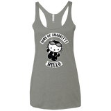 T-Shirts Venetian Grey / X-Small Sons of Anarkitty Women's Triblend Racerback Tank