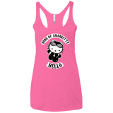 T-Shirts Vintage Pink / X-Small Sons of Anarkitty Women's Triblend Racerback Tank