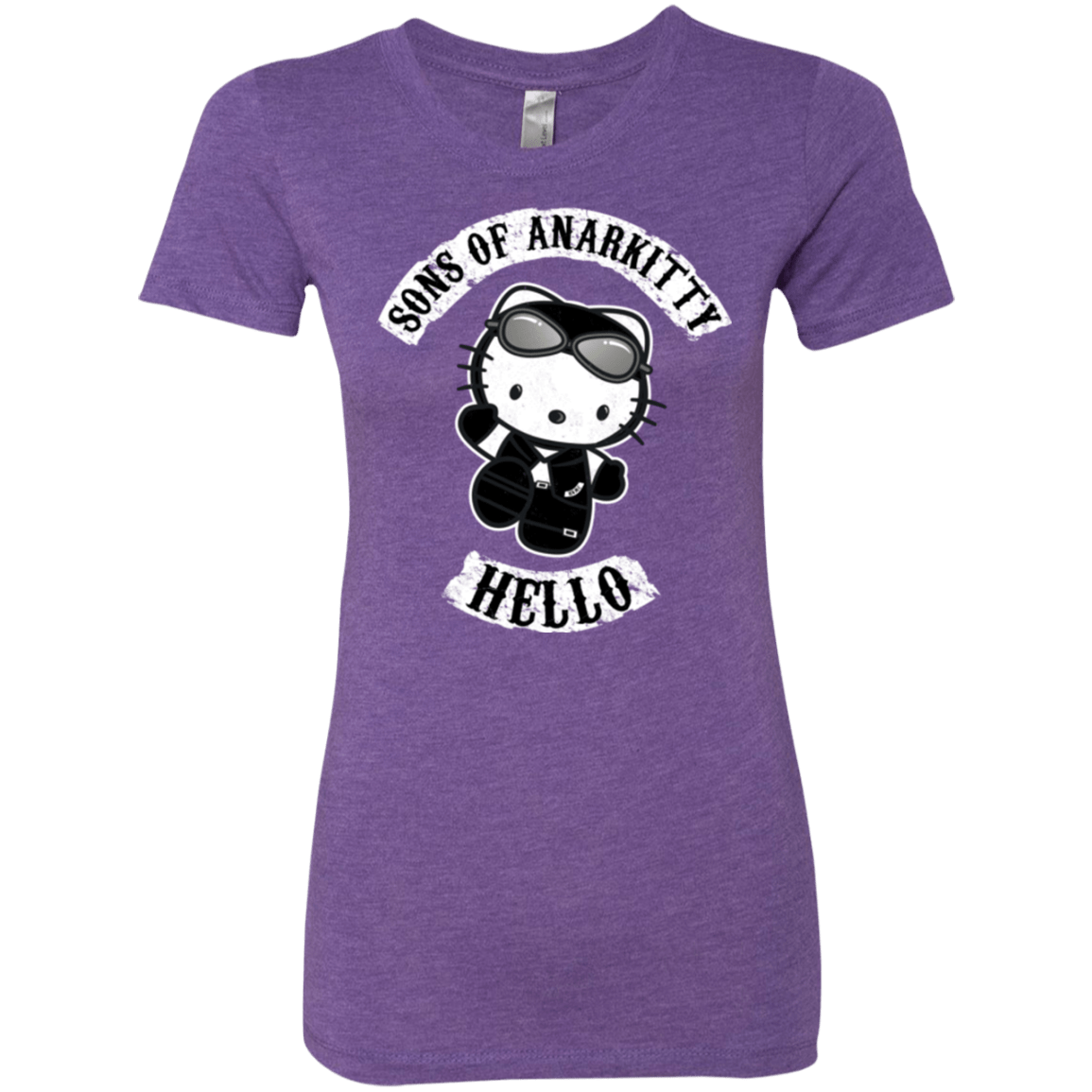 T-Shirts Purple Rush / Small Sons of Anarkitty Women's Triblend T-Shirt