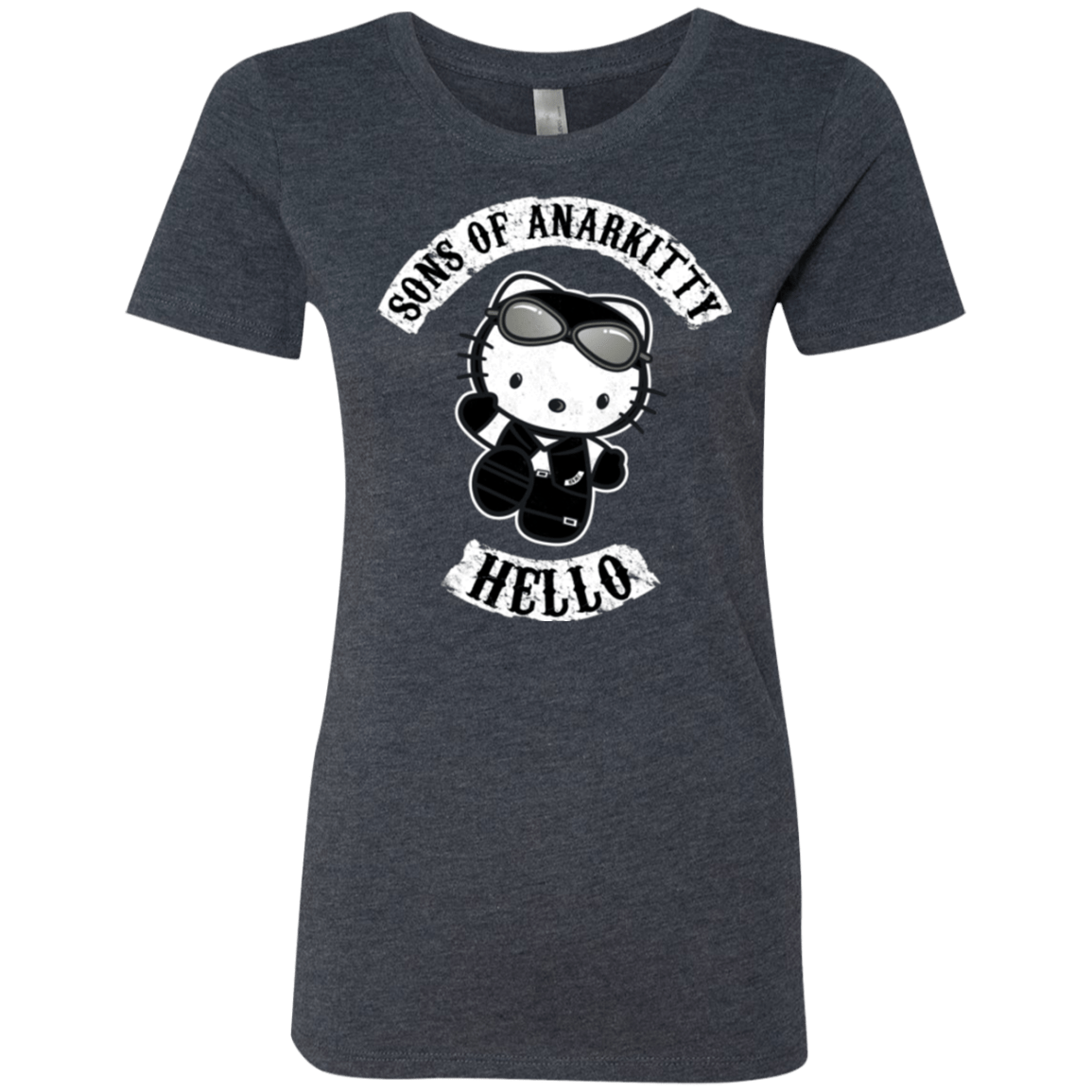 T-Shirts Vintage Navy / Small Sons of Anarkitty Women's Triblend T-Shirt