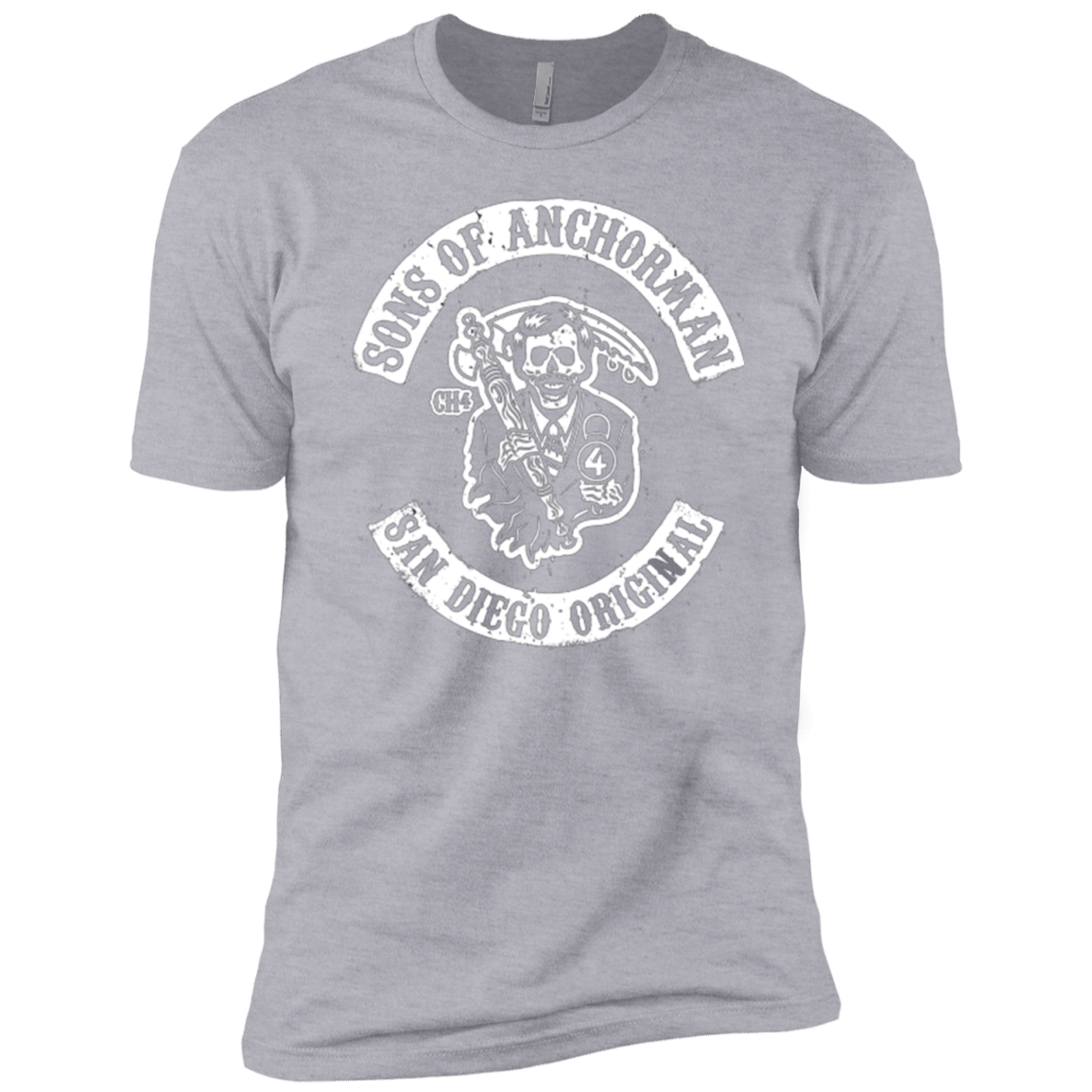 T-Shirts Heather Grey / YXS Sons of Anchorman Boys Premium T-Shirt