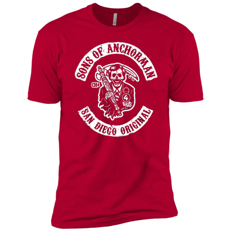 T-Shirts Red / YXS Sons of Anchorman Boys Premium T-Shirt