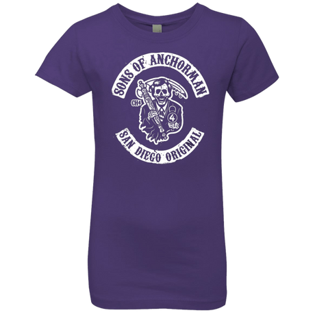 T-Shirts Purple Rush / YXS Sons of Anchorman Girls Premium T-Shirt