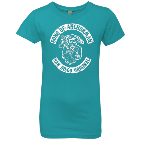 T-Shirts Tahiti Blue / YXS Sons of Anchorman Girls Premium T-Shirt